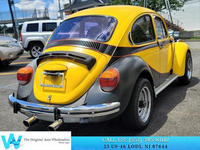 used 1973 Volkswagen Super Beetle car, priced at $7,995