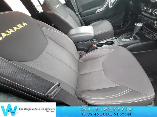 used 2015 Jeep Wrangler Unlimited car, priced at $14,734