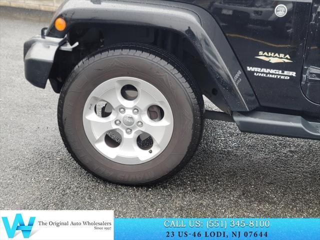 used 2015 Jeep Wrangler Unlimited car, priced at $14,734