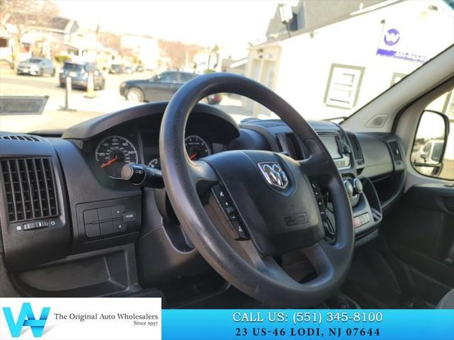 used 2017 Ram ProMaster 2500 car, priced at $16,897