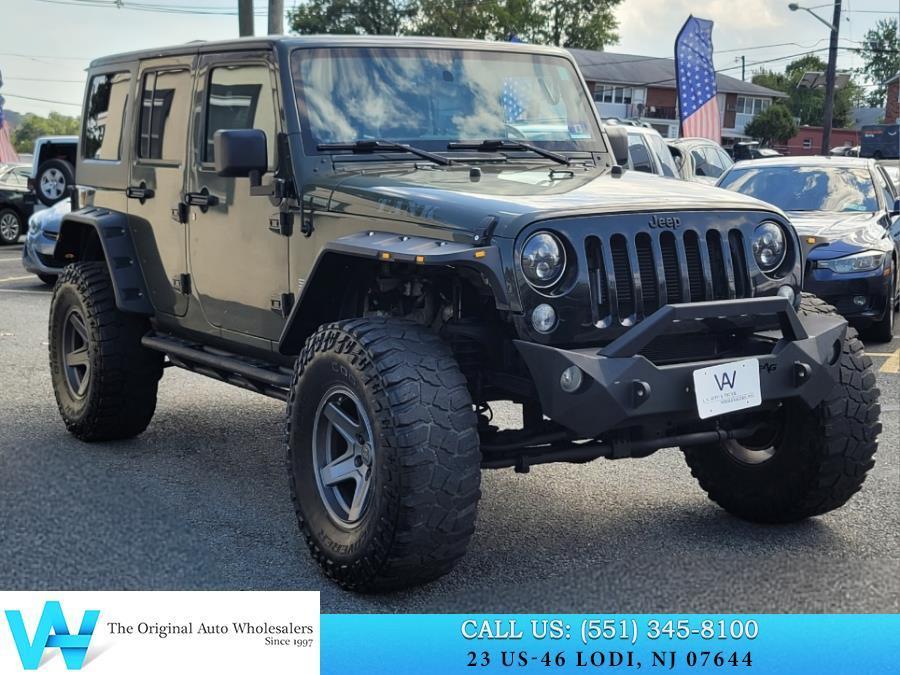 used 2015 Jeep Wrangler Unlimited car, priced at $15,997
