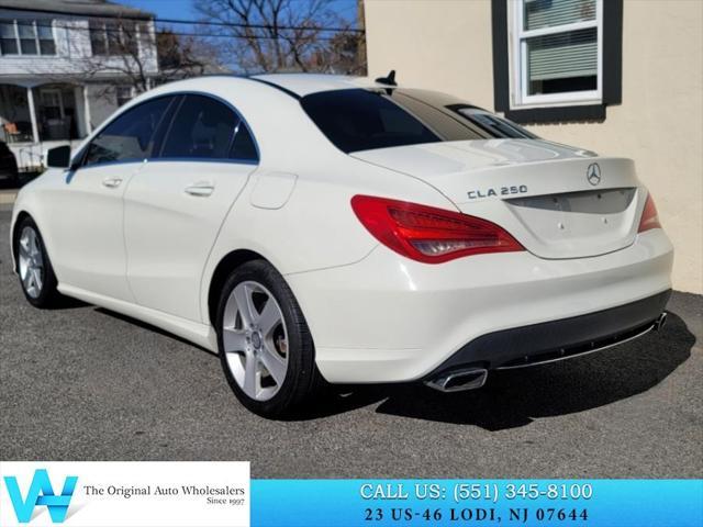 used 2015 Mercedes-Benz CLA-Class car, priced at $14,897