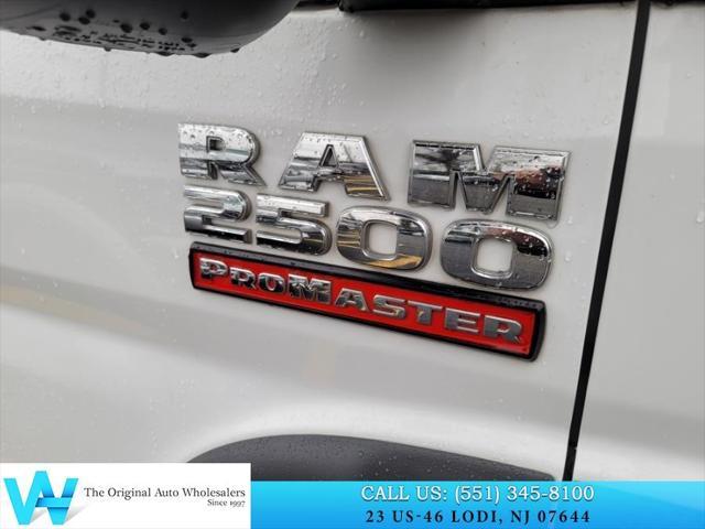 used 2015 Ram ProMaster 2500 car, priced at $17,897