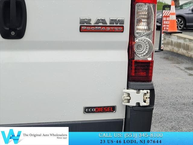 used 2015 Ram ProMaster 2500 car, priced at $17,897