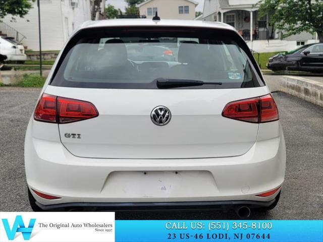 used 2016 Volkswagen Golf GTI car, priced at $12,997