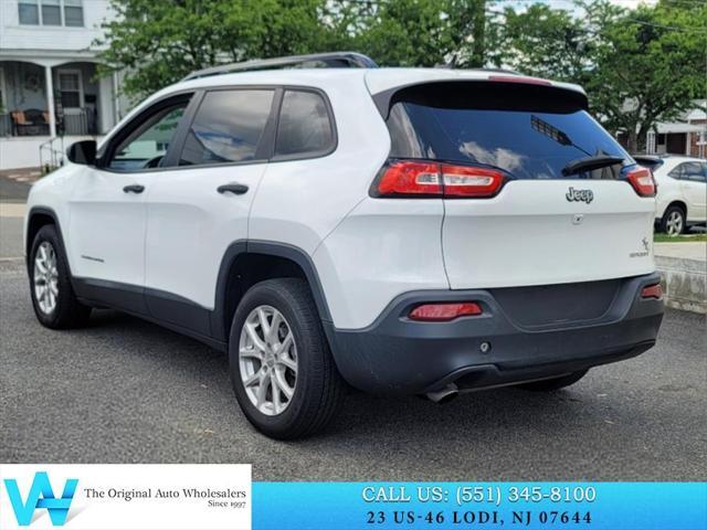 used 2016 Jeep Cherokee car, priced at $8,297