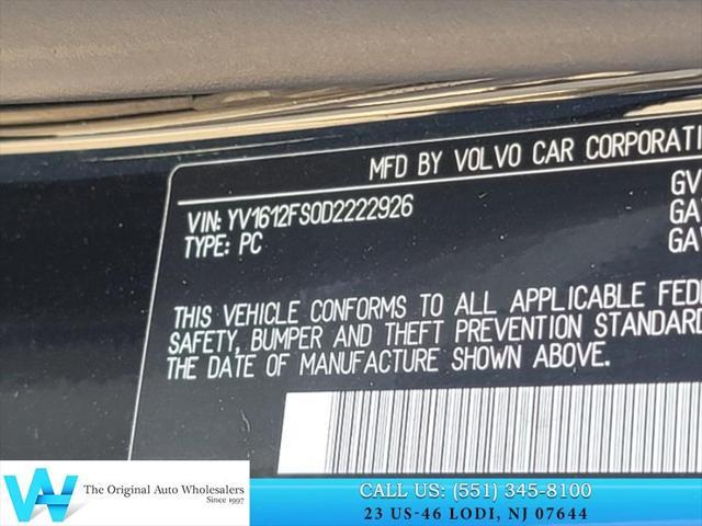 used 2013 Volvo S60 car, priced at $6,553