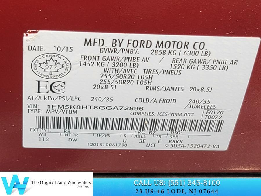 used 2016 Ford Explorer car, priced at $12,997