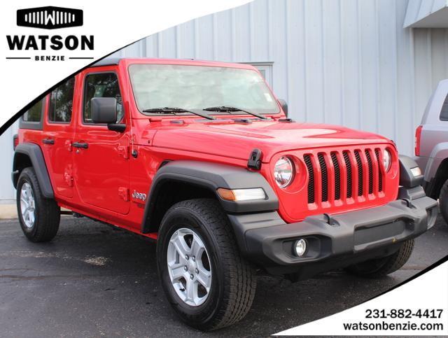 used 2021 Jeep Wrangler Unlimited car, priced at $29,500