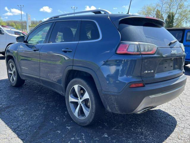 used 2021 Jeep Cherokee car, priced at $23,500