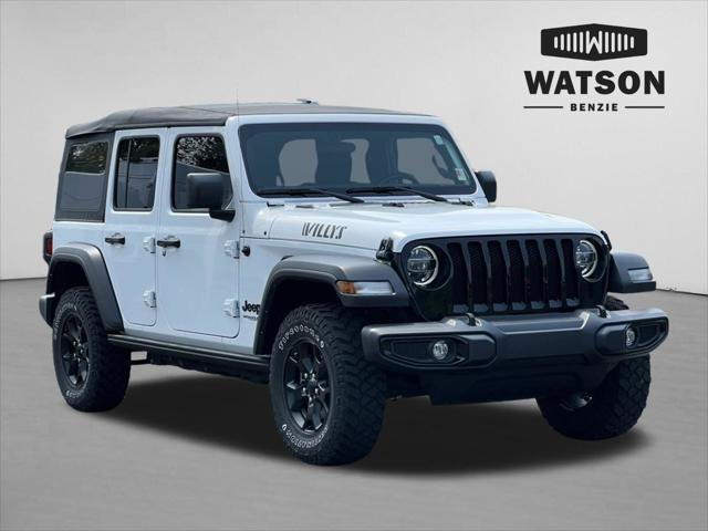 used 2021 Jeep Wrangler car, priced at $31,500