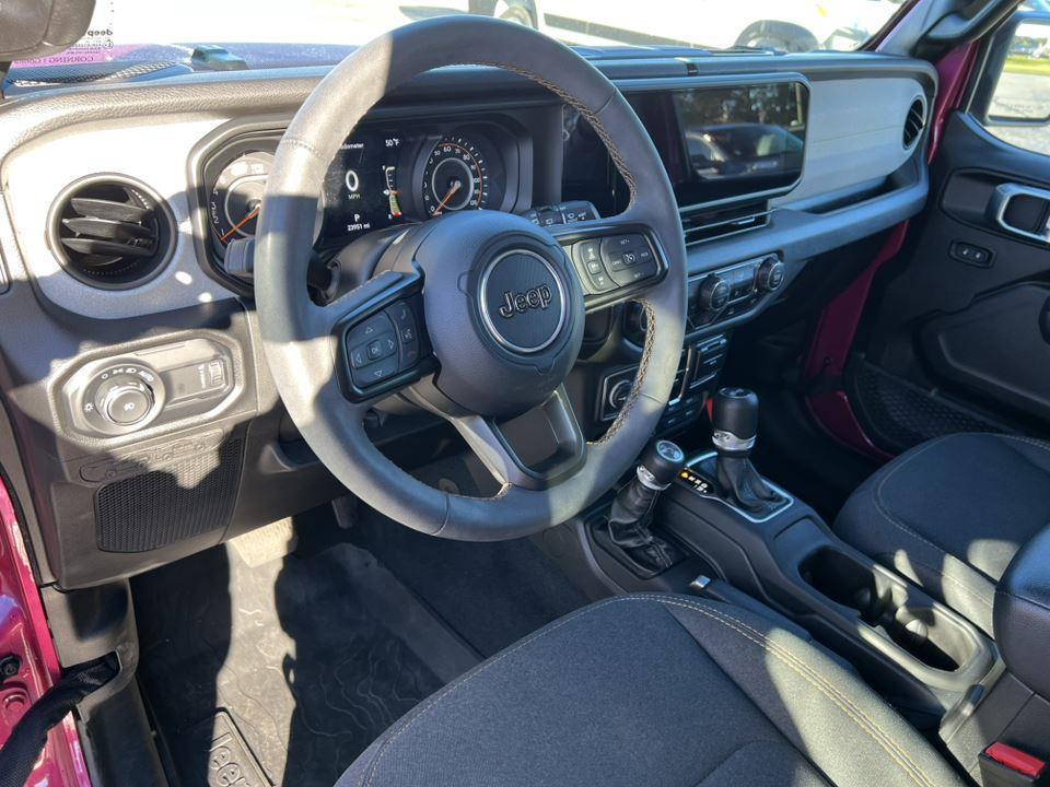 used 2024 Jeep Wrangler car, priced at $37,500