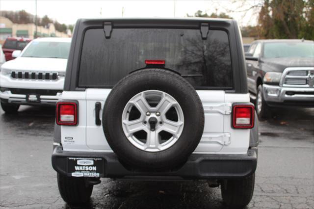 used 2021 Jeep Wrangler Unlimited car, priced at $30,500