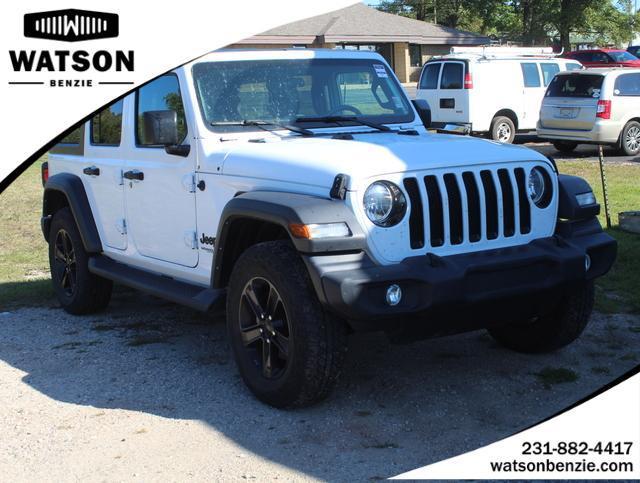 used 2021 Jeep Wrangler Unlimited car, priced at $32,000