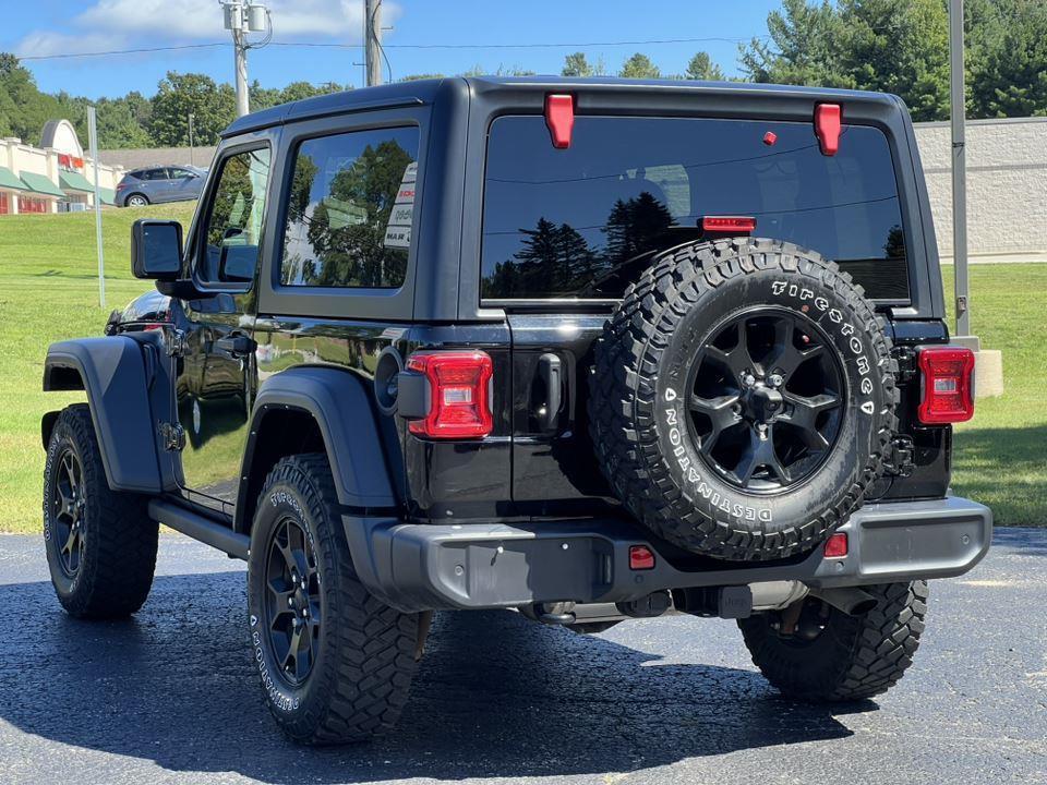 used 2021 Jeep Wrangler car, priced at $31,000