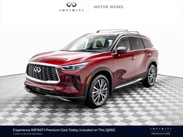 new 2025 INFINITI QX60 car, priced at $58,630