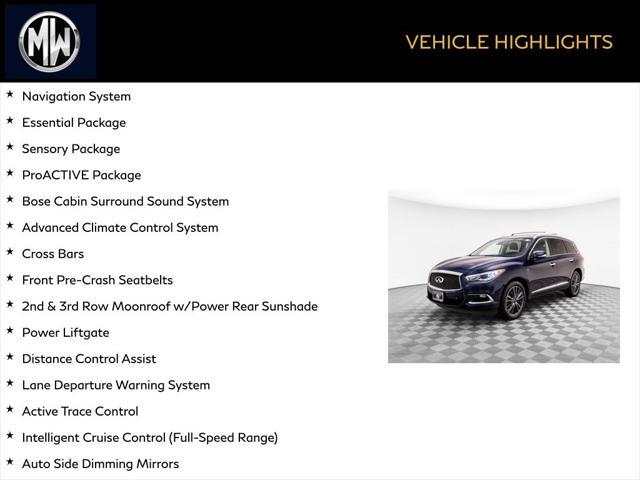 used 2019 INFINITI QX60 car, priced at $17,900