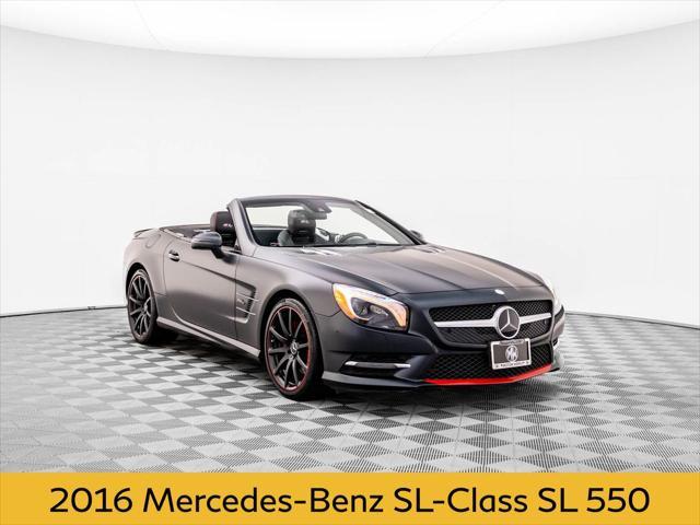 used 2016 Mercedes-Benz SL-Class car, priced at $46,850