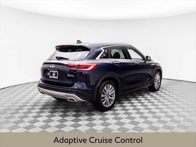 new 2025 INFINITI QX50 car, priced at $47,318