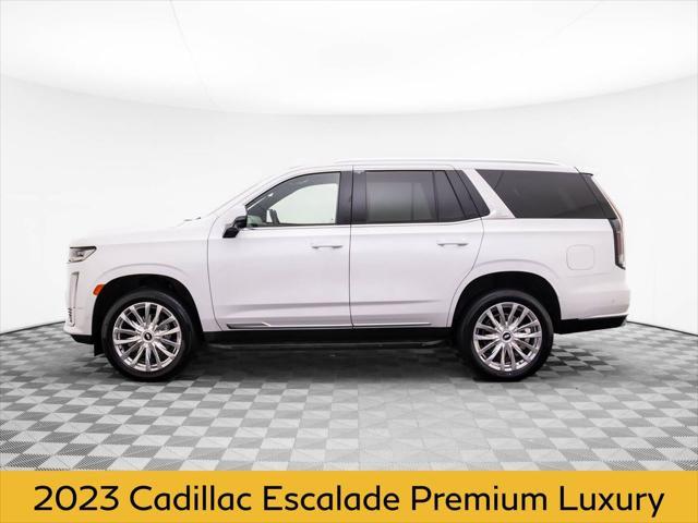 used 2023 Cadillac Escalade car, priced at $73,900