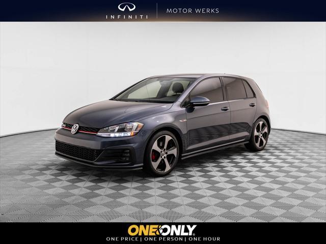 used 2018 Volkswagen Golf GTI car, priced at $19,700