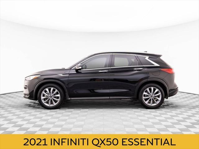 used 2021 INFINITI QX50 car, priced at $30,900