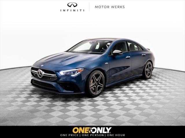 used 2022 Mercedes-Benz AMG CLA 35 car, priced at $39,900