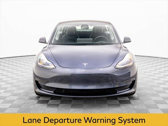 used 2023 Tesla Model 3 car, priced at $33,400