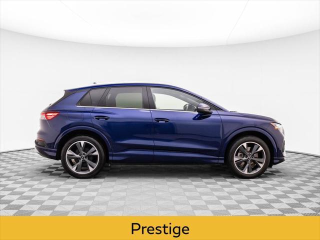 used 2022 Audi Q4 e-tron car, priced at $34,000