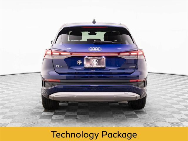 used 2022 Audi Q4 e-tron car, priced at $34,000