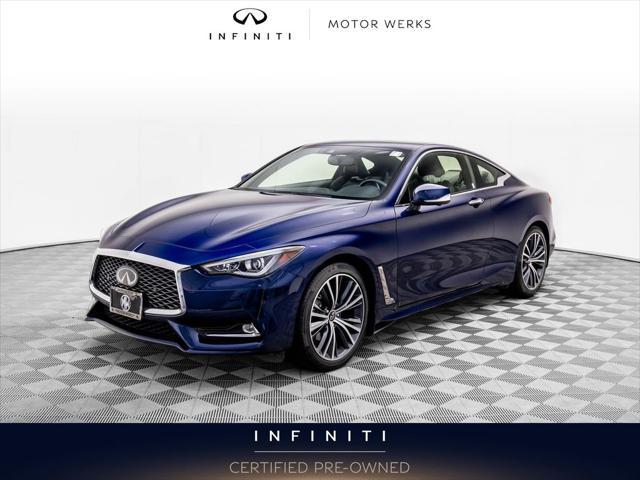 used 2021 INFINITI Q60 car, priced at $33,900