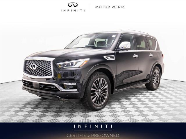 used 2023 INFINITI QX80 car, priced at $54,959