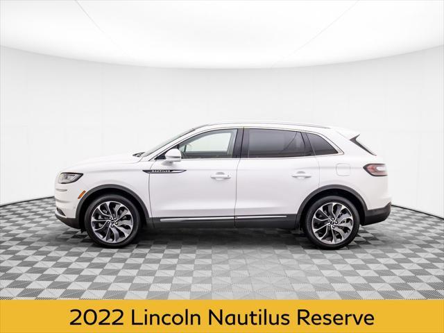 used 2022 Lincoln Nautilus car, priced at $39,444