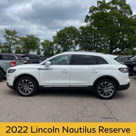used 2022 Lincoln Nautilus car