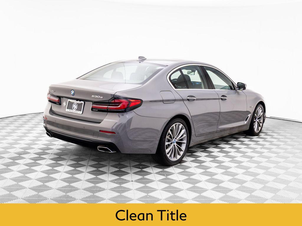 used 2022 BMW 530e car, priced at $34,300