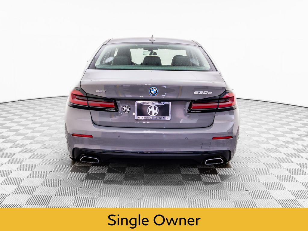 used 2022 BMW 530e car, priced at $34,300
