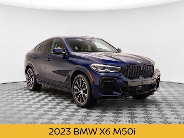 used 2023 BMW X6 car, priced at $69,890