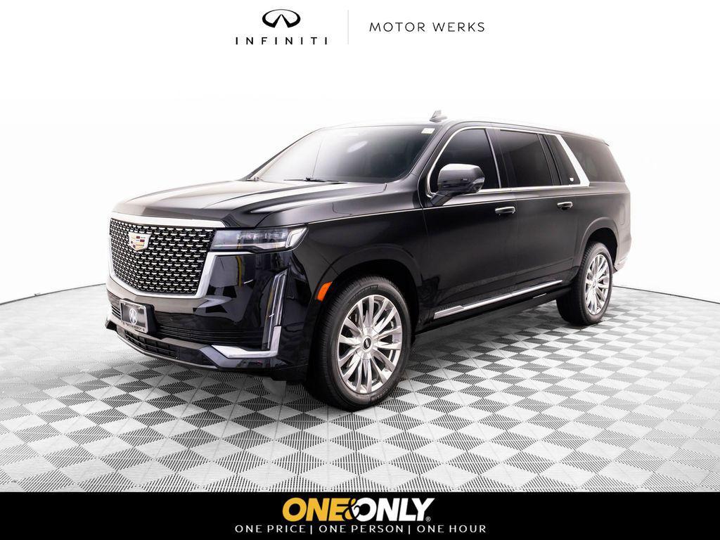 used 2021 Cadillac Escalade ESV car, priced at $59,900