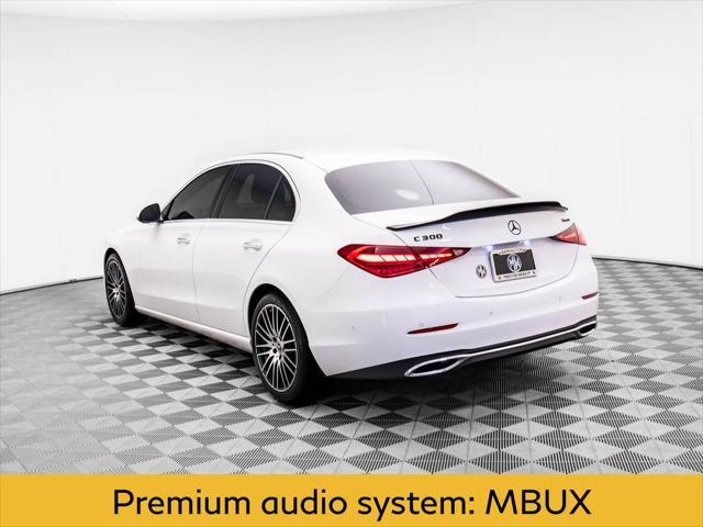 used 2024 Mercedes-Benz C-Class car, priced at $40,300