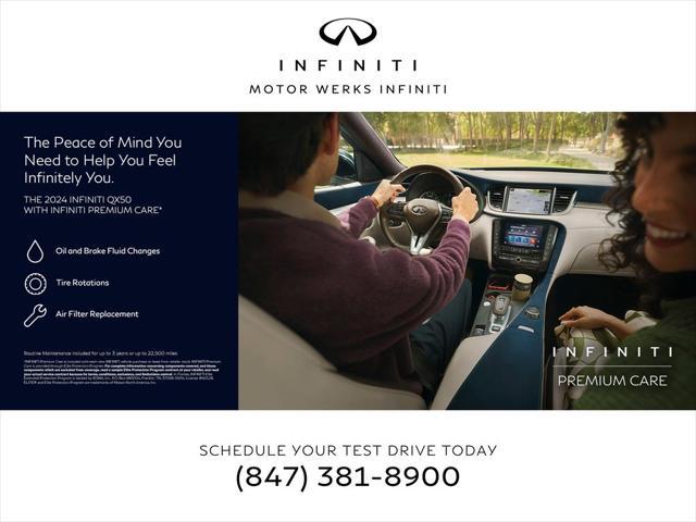 new 2024 INFINITI QX50 car, priced at $47,614