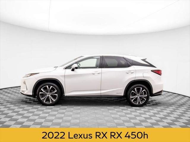 used 2022 Lexus RX 450h car, priced at $50,000