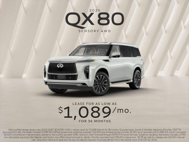 new 2025 INFINITI QX80 car, priced at $96,641