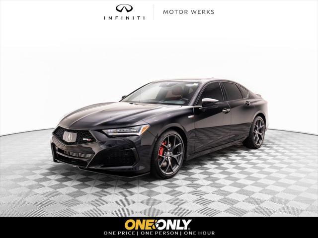 used 2023 Acura TLX car, priced at $49,100