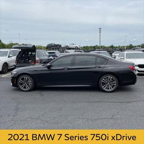 used 2021 BMW 750 car, priced at $47,888