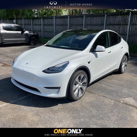 used 2021 Tesla Model Y car, priced at $32,900