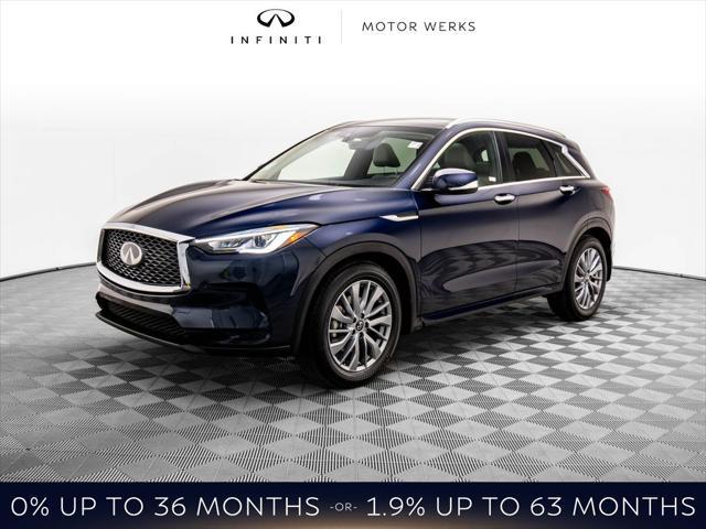 new 2025 INFINITI QX50 car, priced at $47,318