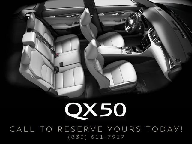 new 2025 INFINITI QX50 car, priced at $47,318