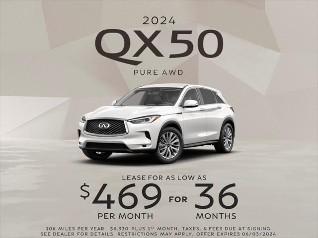 new 2024 INFINITI QX50 car, priced at $42,676