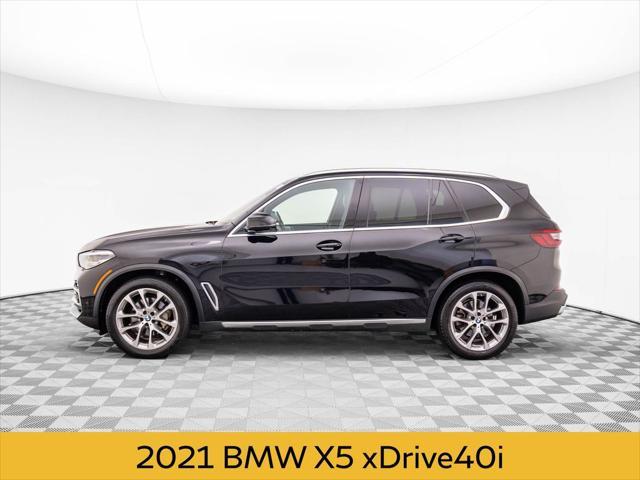 used 2021 BMW X5 car, priced at $40,750