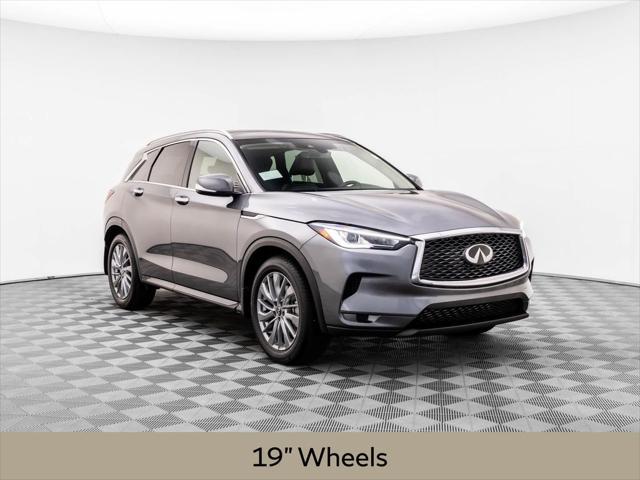 new 2025 INFINITI QX50 car, priced at $47,318